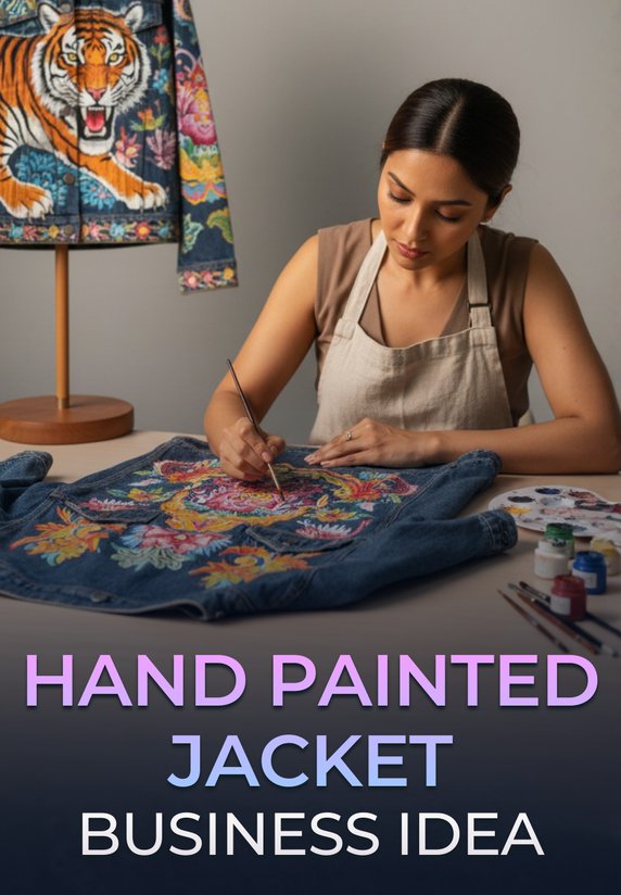 Hand Painted Jacket Business Idea