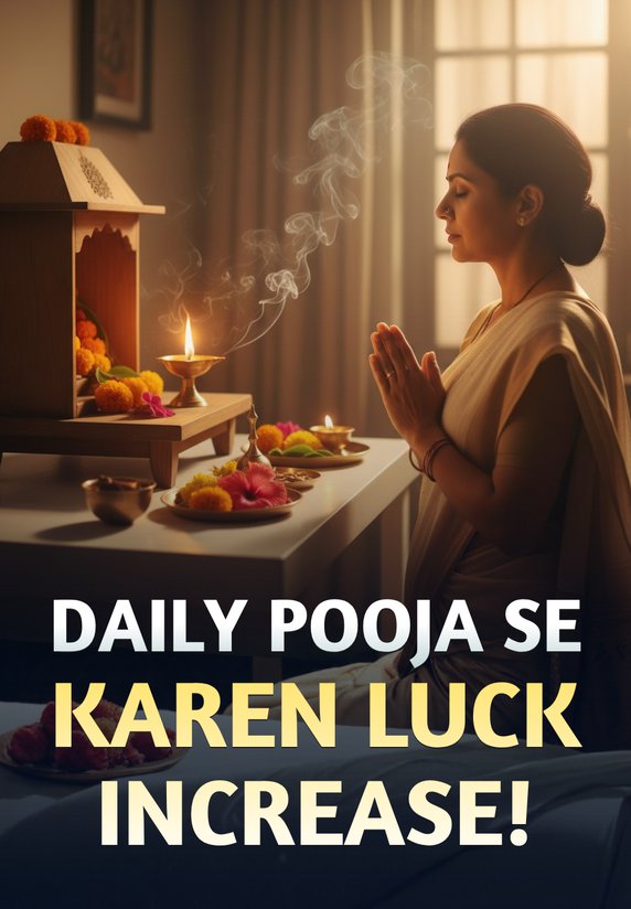 Daily Pooja Se Karen Luck Increase!