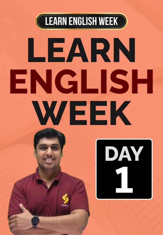Learn English Week - Day 1