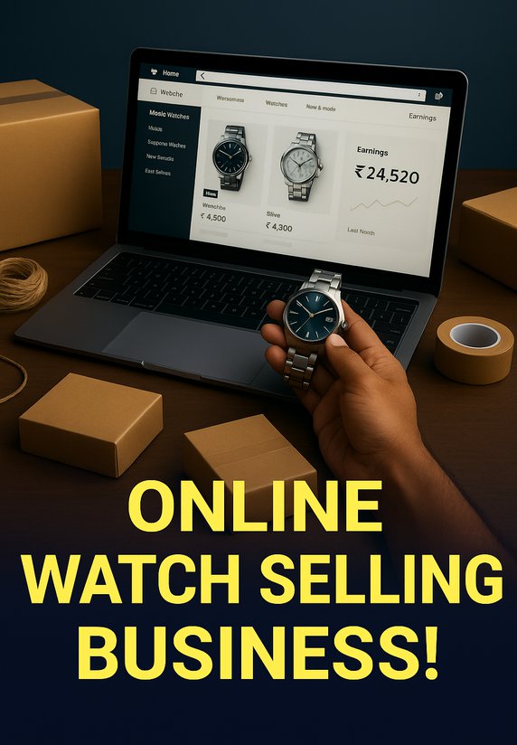 Online Watch Selling Business!