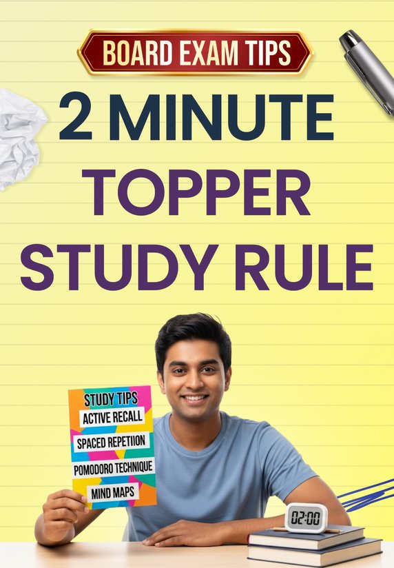 2 Minute Topper Study Rule
