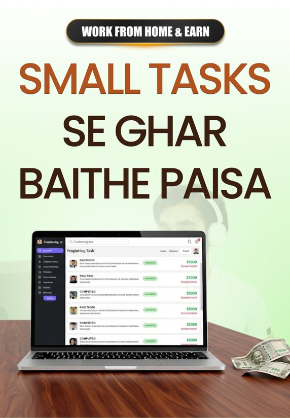 Small Tasks Se Ghar Baithe Paisa