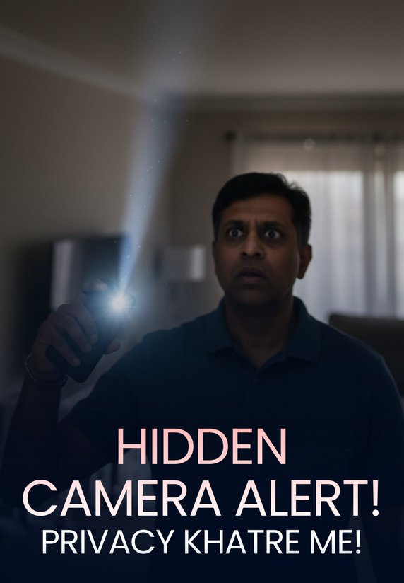 Hidden Camera Alert! Privacy Khatre Me!