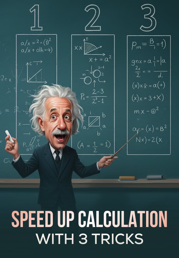 Speed Up Calculation With 3 Tricks