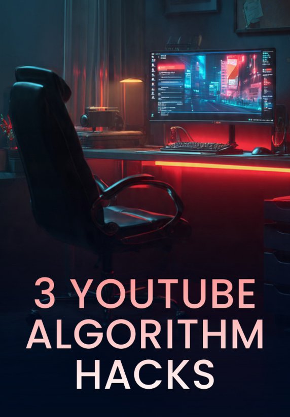 3 YouTube Algorithm Hacks