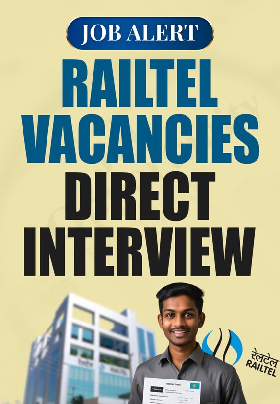 Railtel Vacancies - Direct Interview