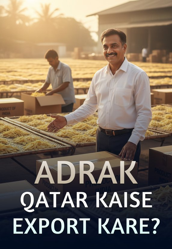 Adrak Qatar Kese Export Kare?