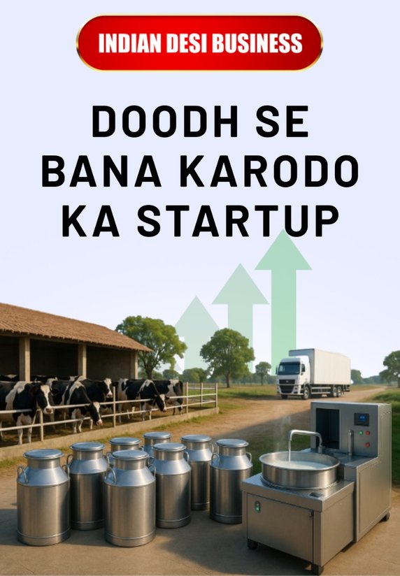 Doodh Se Bana Karodo Ka Startup
