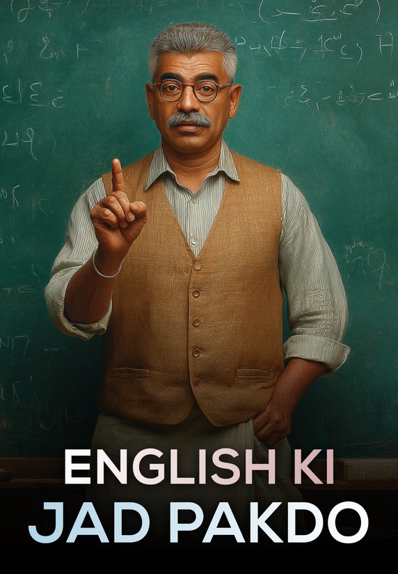 English Ki Jad Pakdo