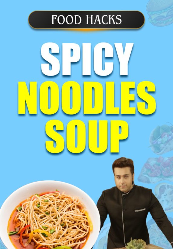 Spicy noodles soup