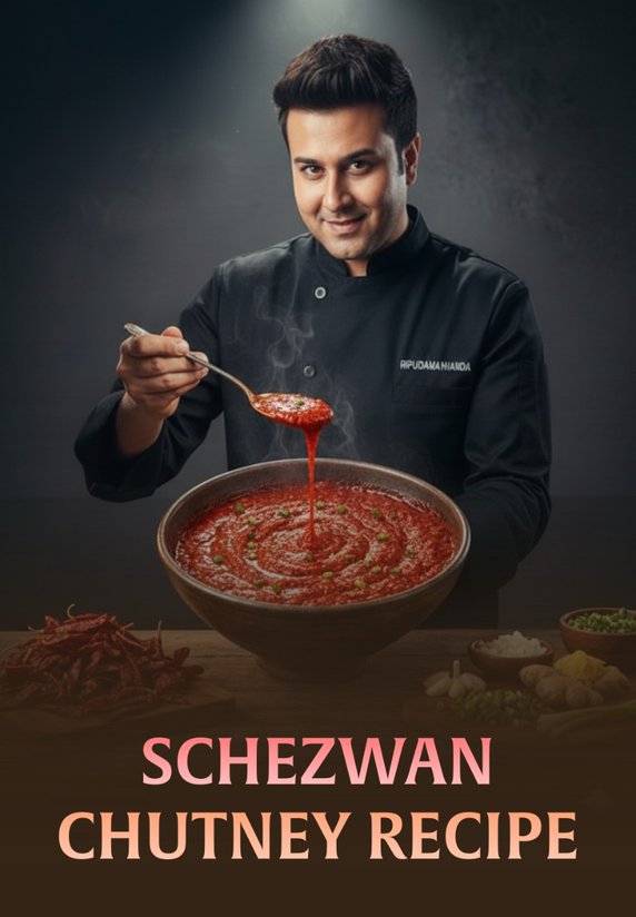 Schezwan Chutney Recipe