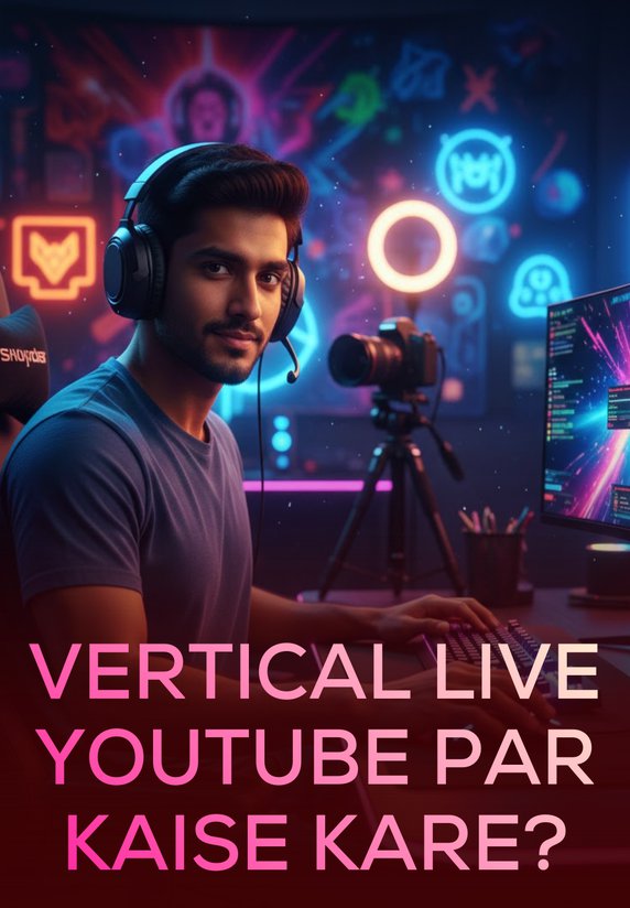 Vertical Live YouTube Par Kaise Kare?