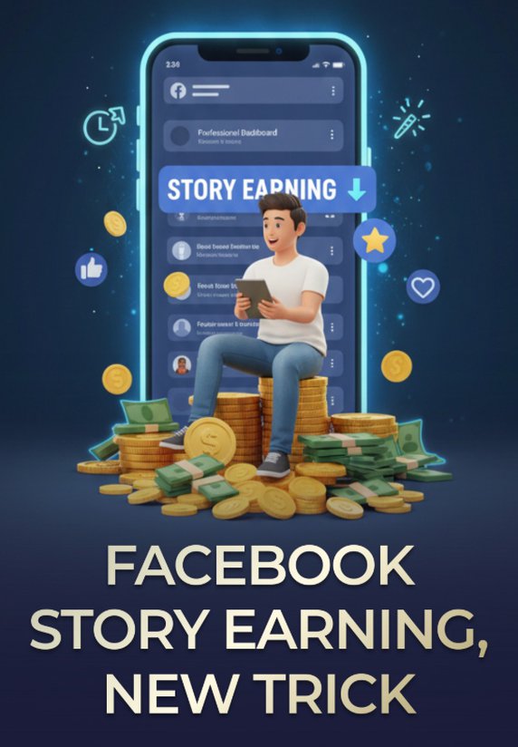 Facebook Story Earning, New Trick