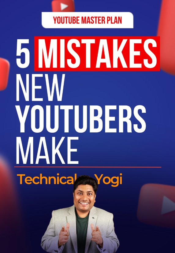 5 Mistakes NEW YouTubers Make