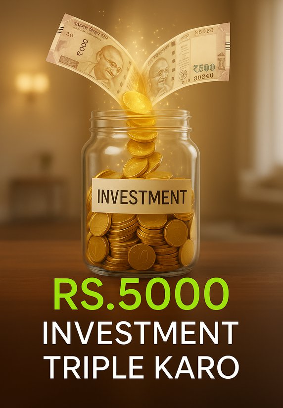 Rs.5000 Investment Triple Karo