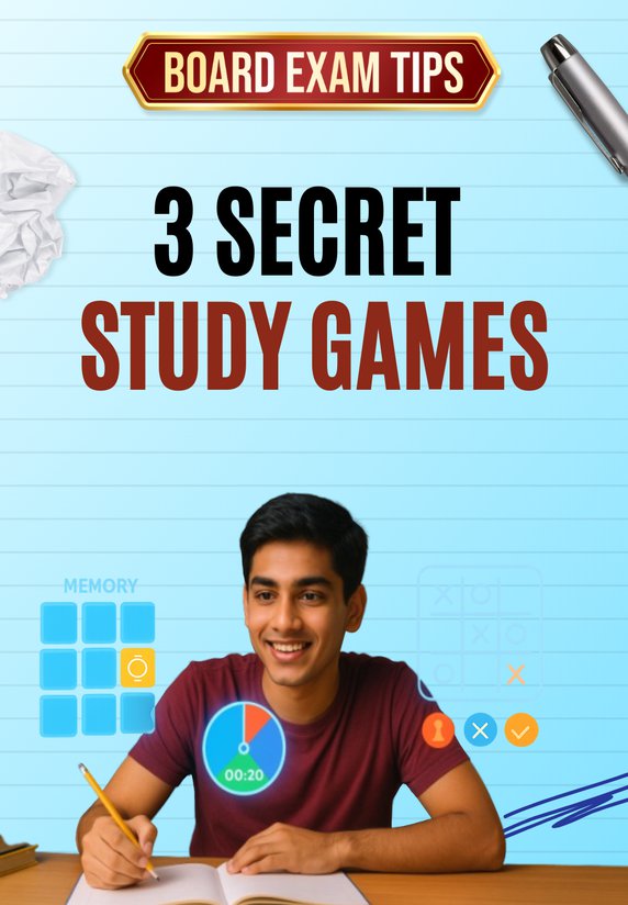 3 Secret Study Games