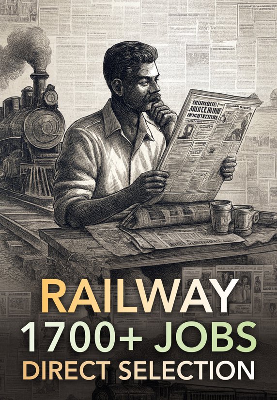 Railway 1700+ Jobs Direct Selection