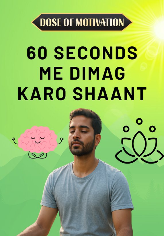 60 Seconds Me Dimag Karo Shaant