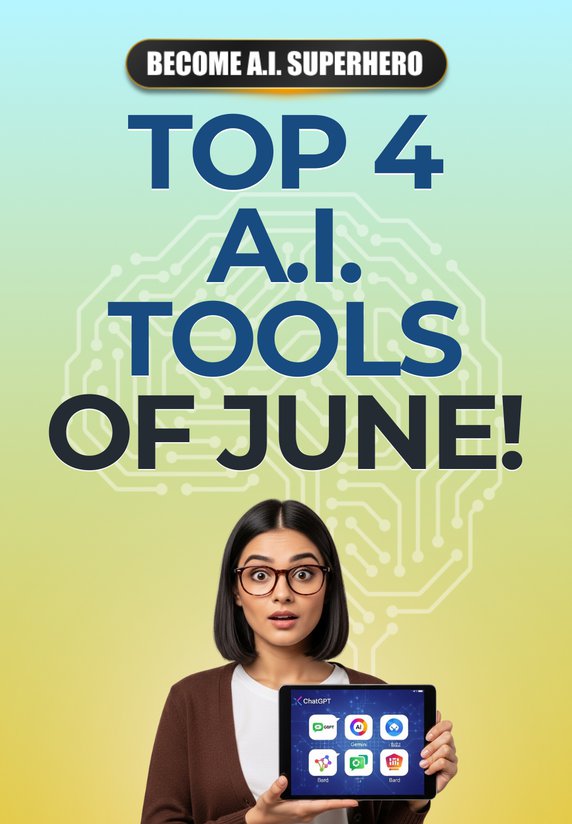 Top 4 AI Tools Of June!
