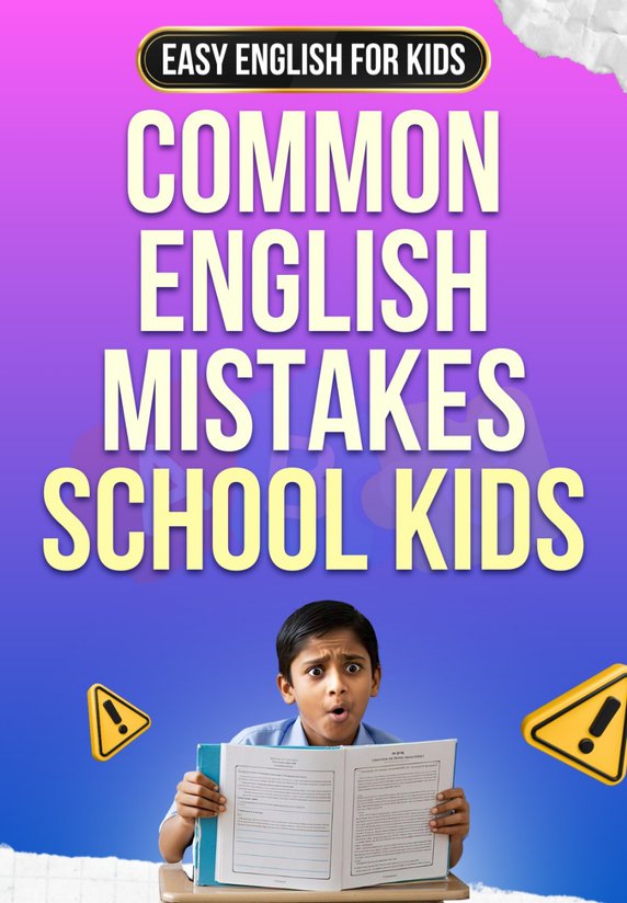 Common English Mistakes - School Kids