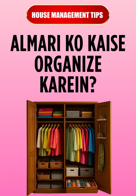 Almari Ko Kaise Organize Karein?