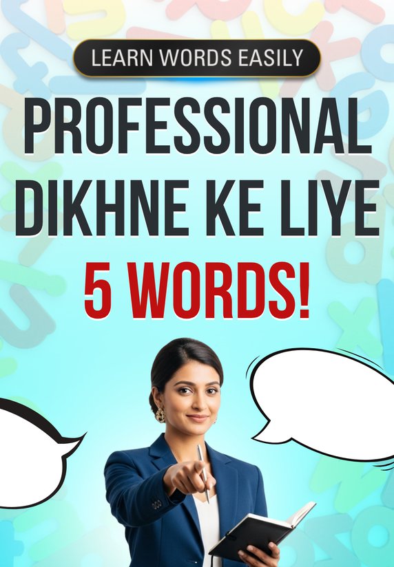 Professional Dikhne Ke Liye 5 Words!