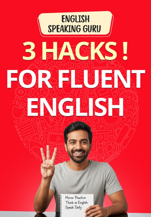 3 Hacks! For Fluent English