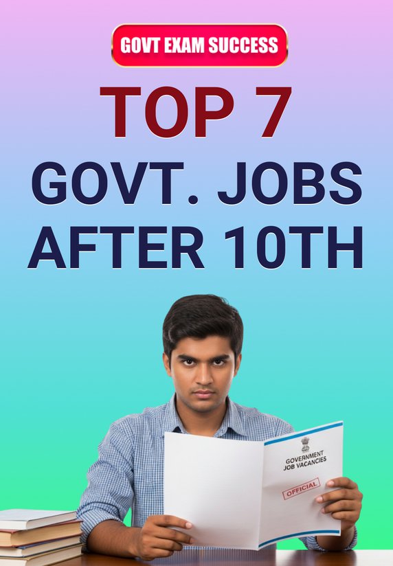 Top 7 Govt. Jobs After 10th