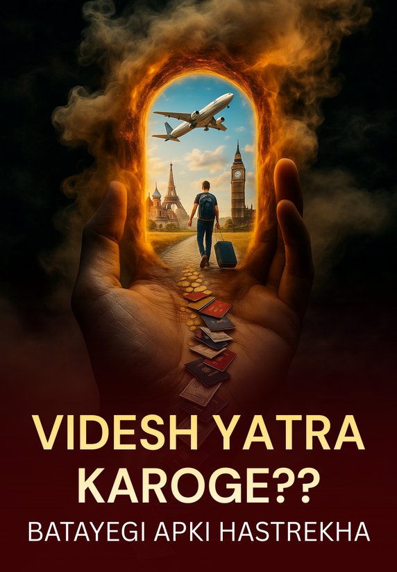 Videsh Yatra Karoge?? Batayegi Apki Hastrekha