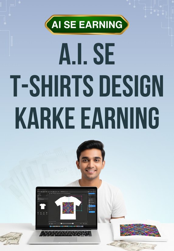 Ai Se T-Shirts Design Karke Earning