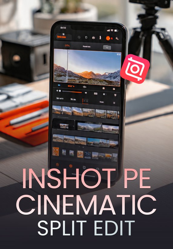 Inshot Pe Cinematic Split Edit