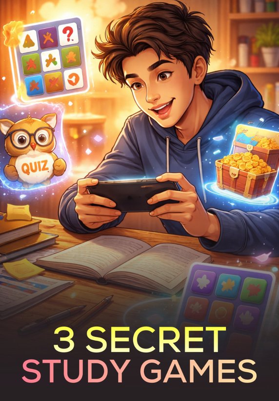 3 Secret Study Games