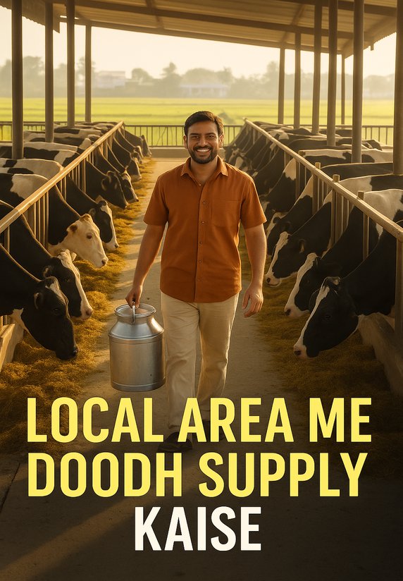 Local Area Me Doodh Supply Kaise