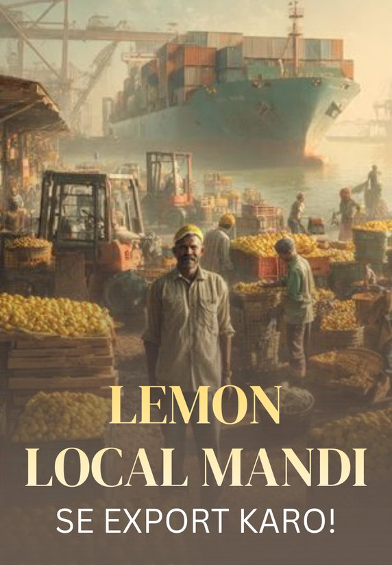 Lemon Local Mandi Se Export Karo!