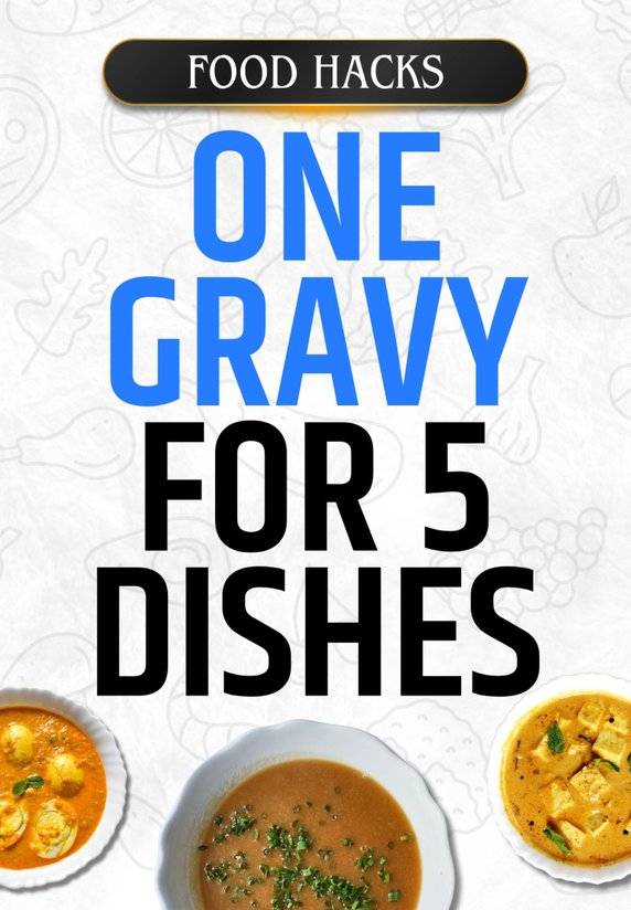 One Gravy For 5 Dishes