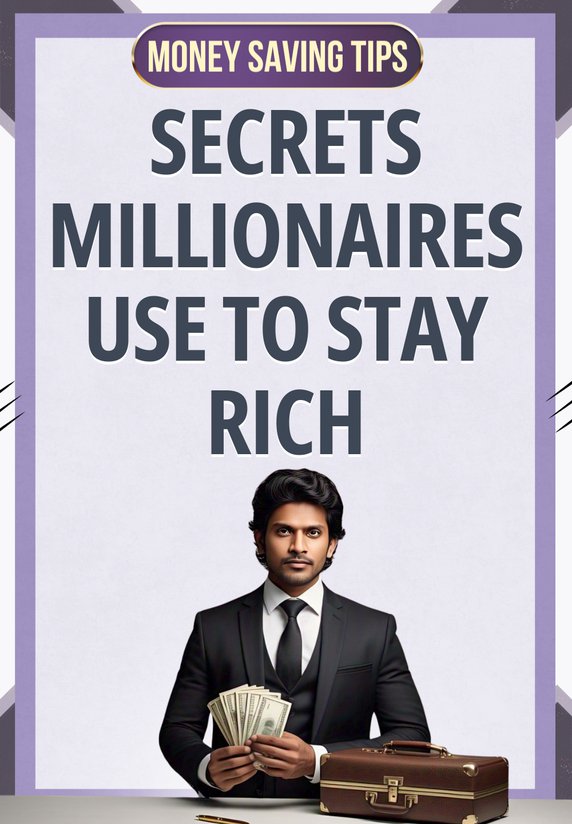 Secrets: Millionaires Use To Stay Rich