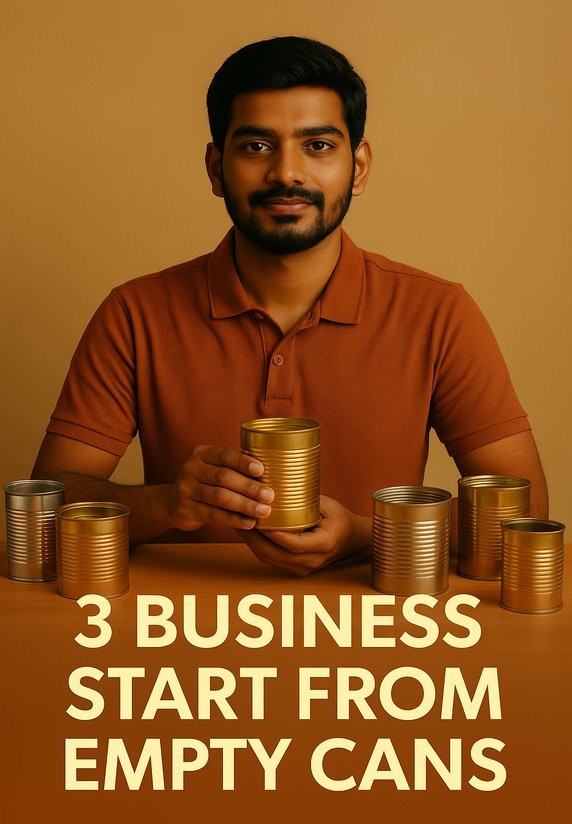 3 Business Start From Empty Cans