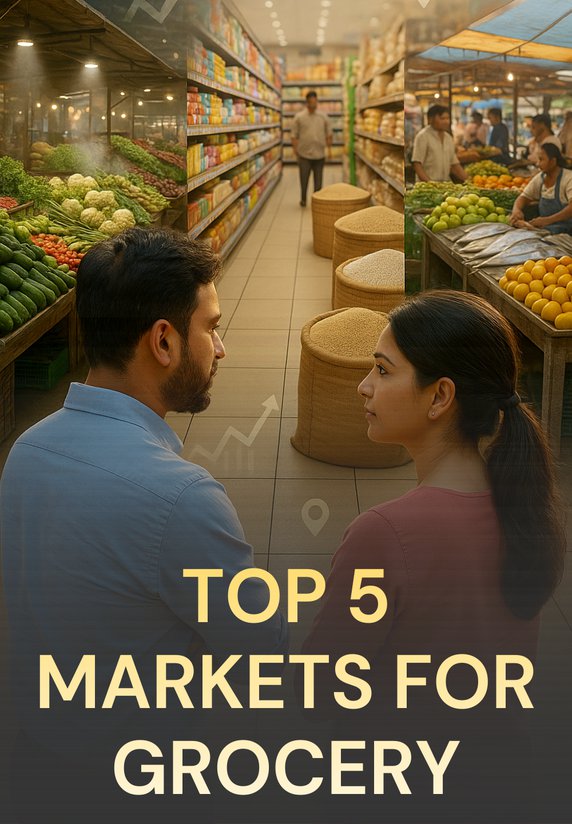 Top 5 Markets For Grocery