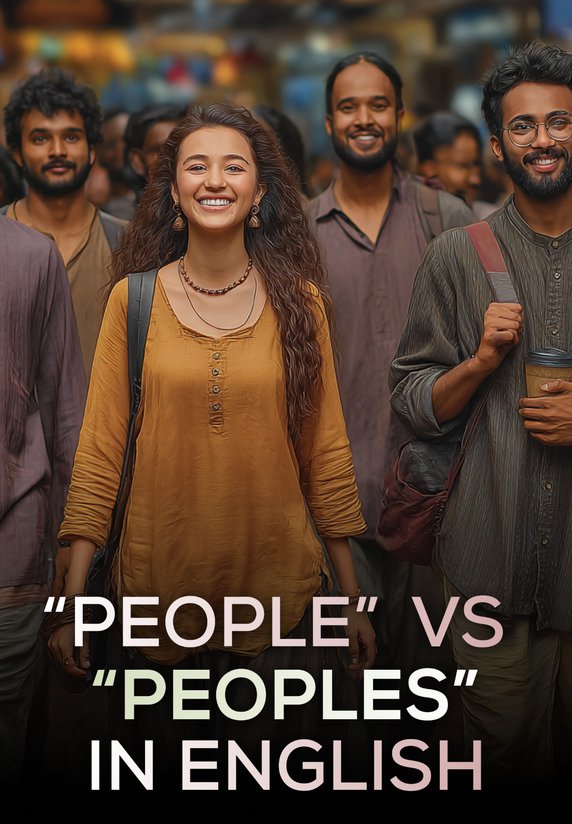 "People" Vs "Peoples" In English