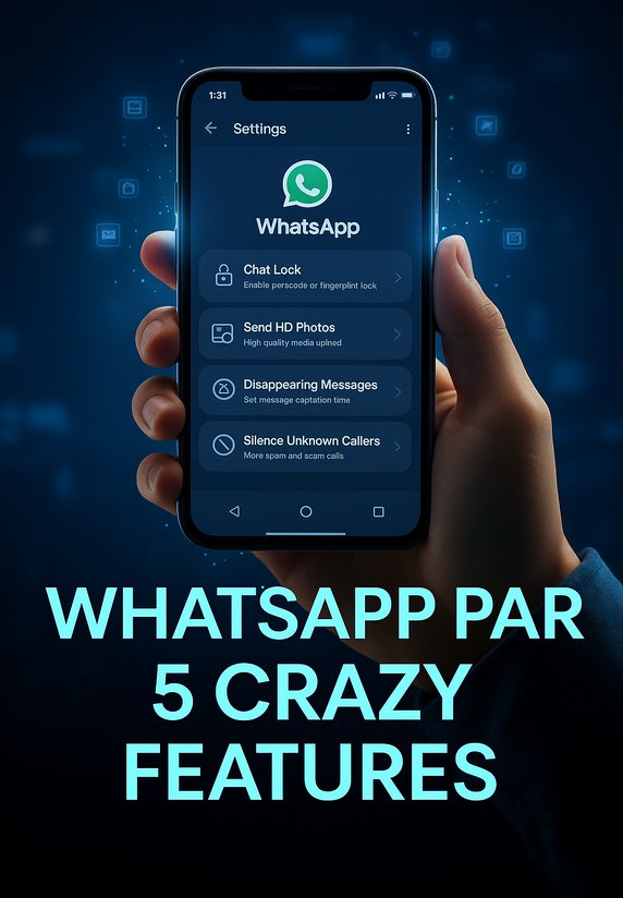 WhatsApp Par 5 Crazy Features