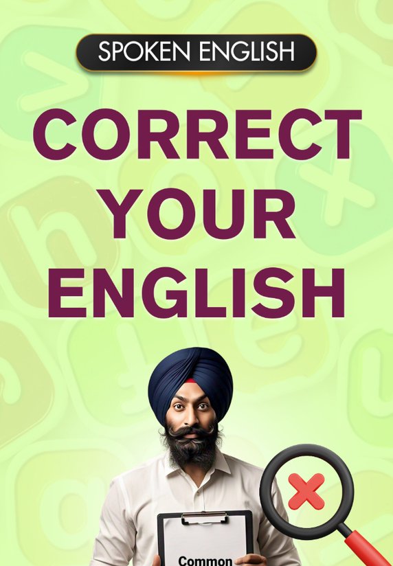 Correct Your English