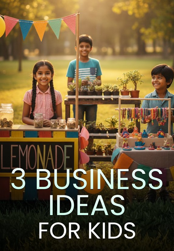 3 Business Ideas For Kids