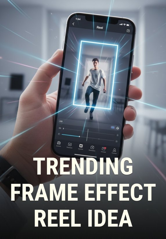 Trending Frame Effect Reel Idea