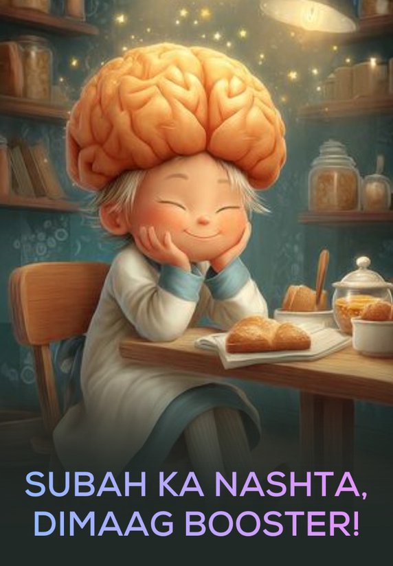 Subah Ka Nashta = Dimaag Booster!