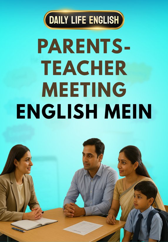 Parents-Teacher Meeting English Mein