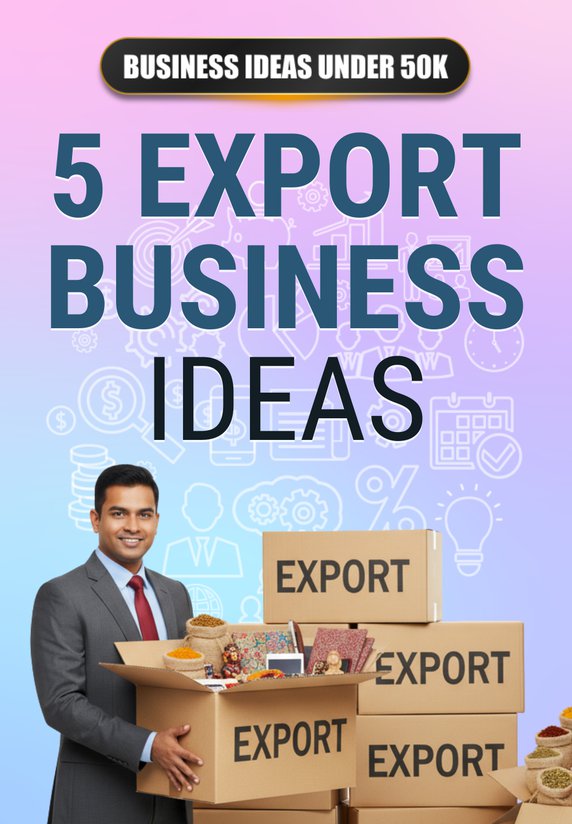 5 Export Business Ideas