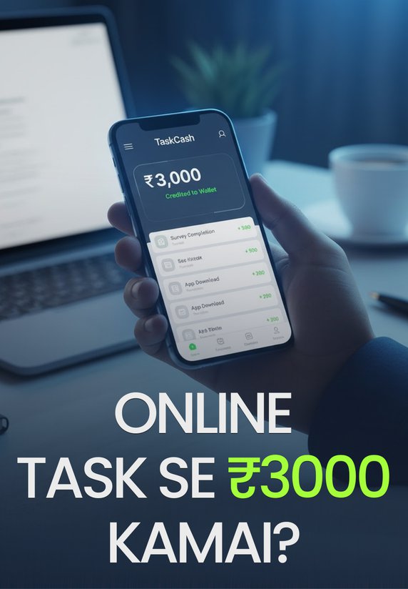 Online Task Se ₹3000 Kamai?