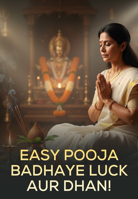 Easy Pooja Badhaye Luck Aur Dhan!