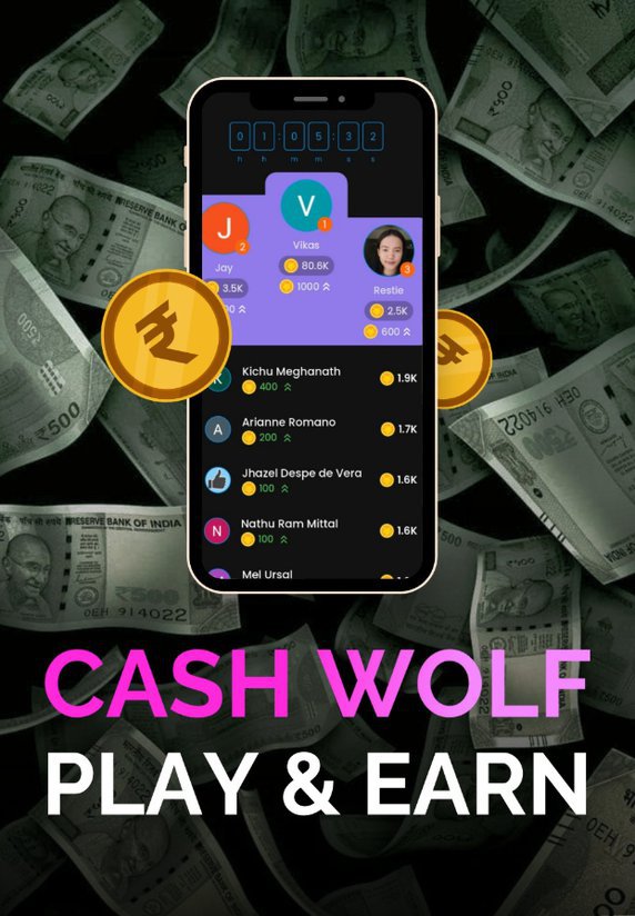 CashWolf: Play & Earn App