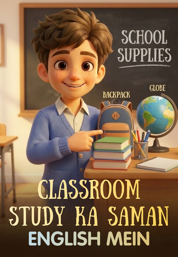 Classroom Study Ka Saman English Mein